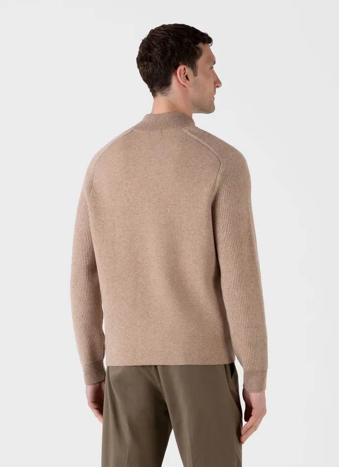 Men ussunspel Double Faced Bomber Jacket Light Sandstone Knitwear Men ussunspel Double Faced Bomber Jacket Light Sandstone Knitwear