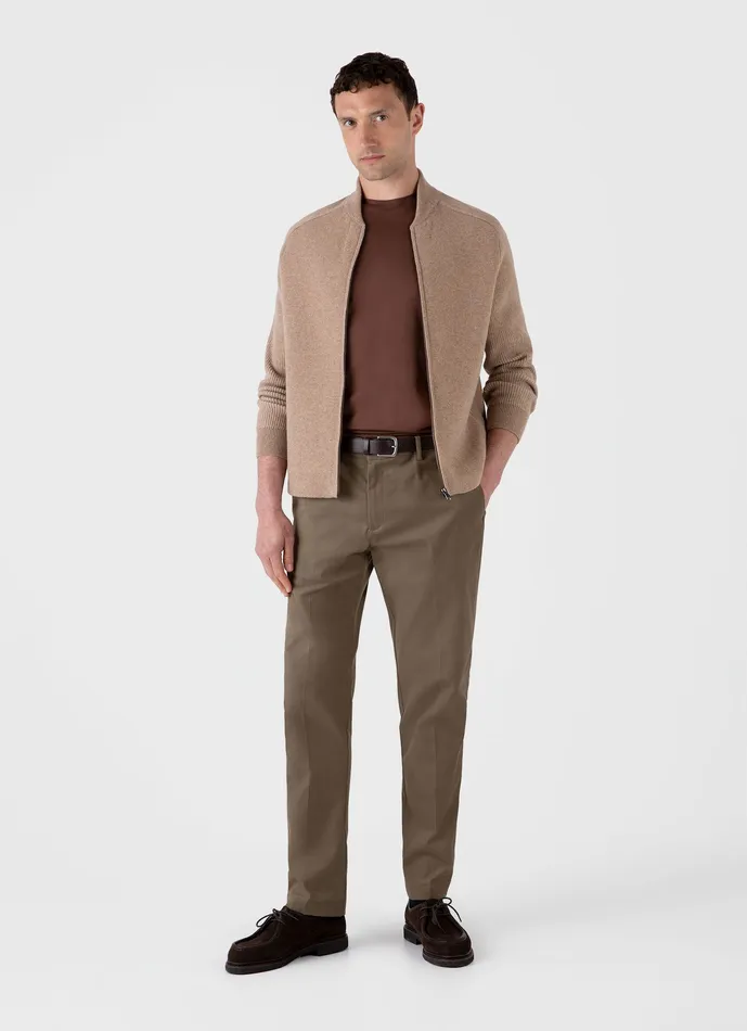 Men ussunspel Double Faced Bomber Jacket Light Sandstone Knitwear Men ussunspel Double Faced Bomber Jacket Light Sandstone Knitwear