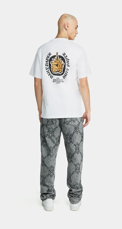 Men White Rachard TShirt Daily Paper TShirts Men White Rachard TShirt Daily Paper TShirts