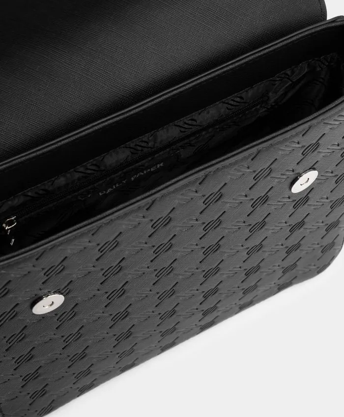 MenWomen Black Myshus Monogram Bag Daily Paper Bags MenWomen Black Myshus Monogram Bag Daily Paper Bags