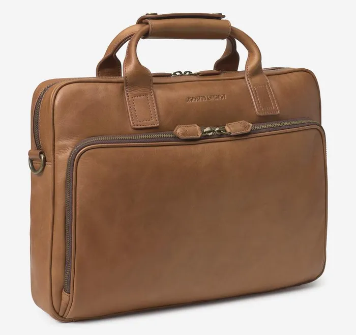 MenWomen Johnston and Murphy Backpacks and Briefcases Rhodes Briefcase Tan Full Grain MenWomen Johnston and Murphy Backpacks and Briefcases Rhodes Briefcase Tan Full Grain