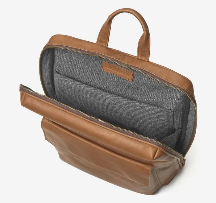 MenWomen Johnston and Murphy Backpacks and Briefcases Rhodes Commuter Backpack Tan Full Grain MenWomen Johnston and Murphy Backpacks and Briefcases Rhodes Commuter Backpack Tan Full Grain