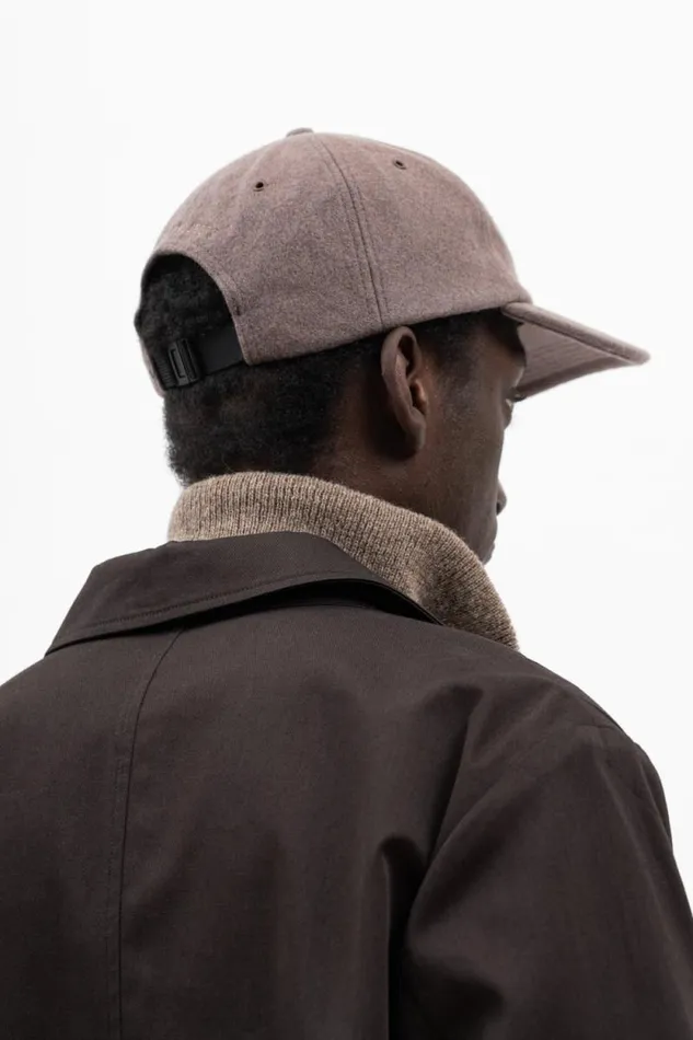 Men Wool Sports Cap Taupe Norse Projects Caps