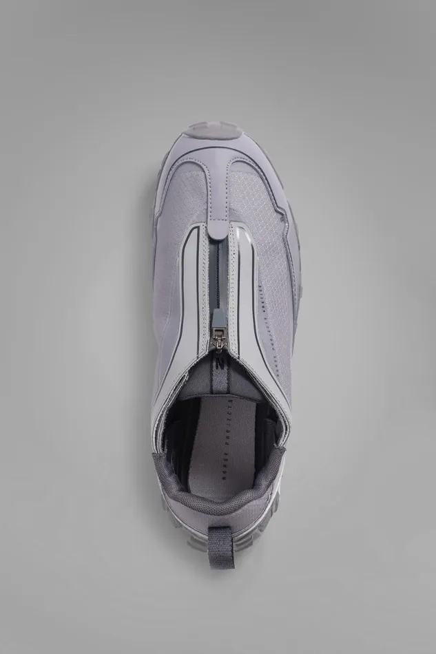 Men Zip Up Runner Glacier Grey Norse Projects Footwear
