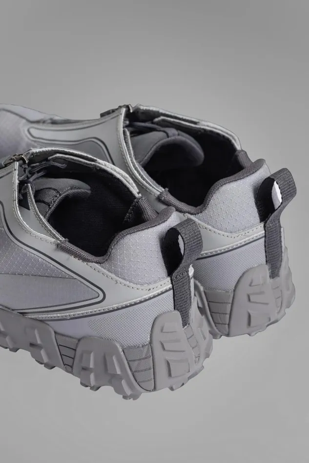 Men Zip Up Runner Glacier Grey Norse Projects Footwear