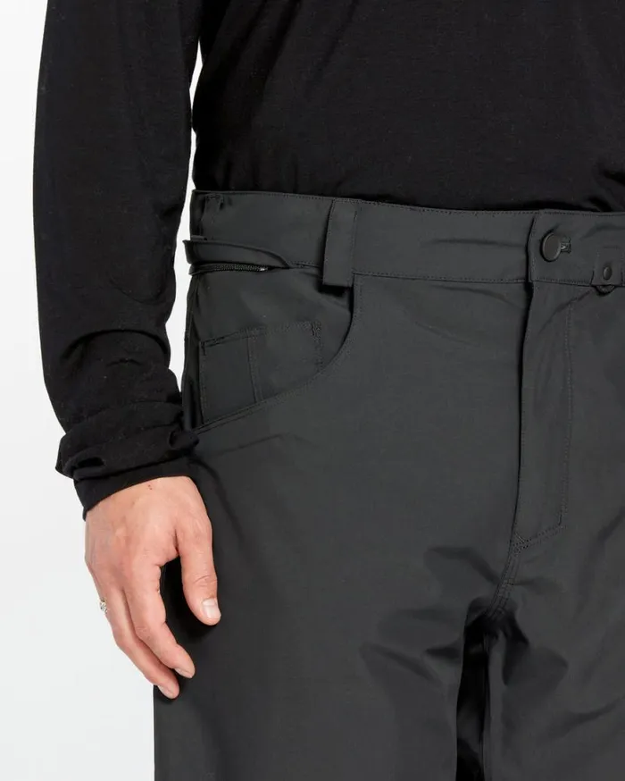 Mens 5Pocket Pants 8211 Black Mens Volcom Pants