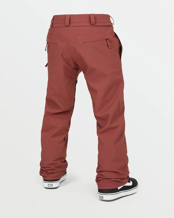 Mens Freakin Snow Chino 8211 Redwood Mens Volcom Pants
