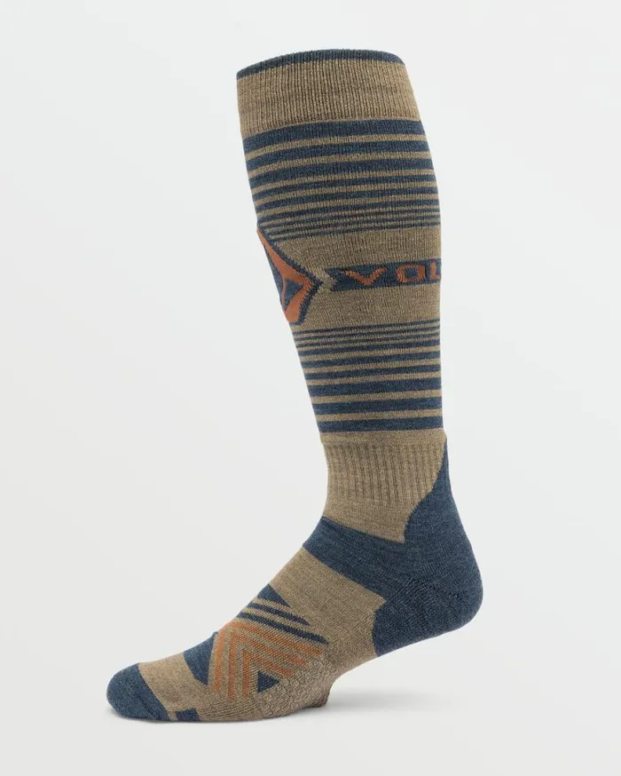 Mens Horizon Wool Blend Otc Sock 8211 Chestnut Brown Mens Volcom Accessories