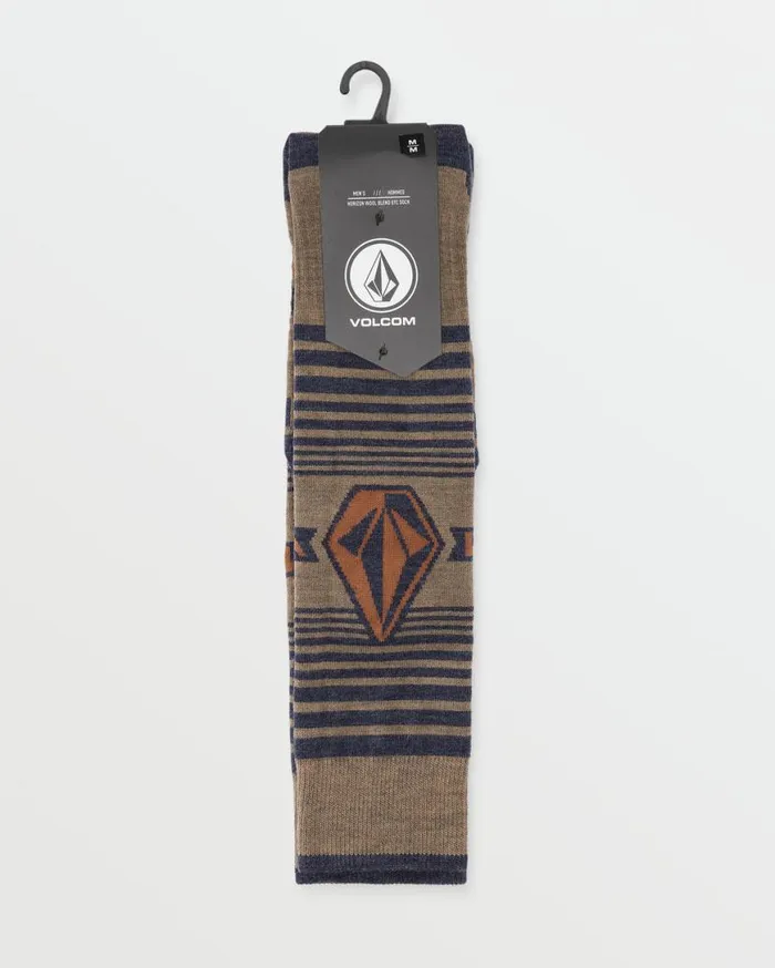 Mens Horizon Wool Blend Otc Sock 8211 Chestnut Brown Mens Volcom Accessories