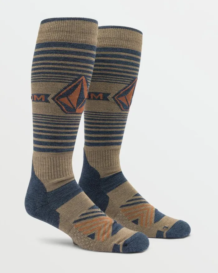 Mens Horizon Wool Blend Otc Sock 8211 Chestnut Brown Mens Volcom Accessories