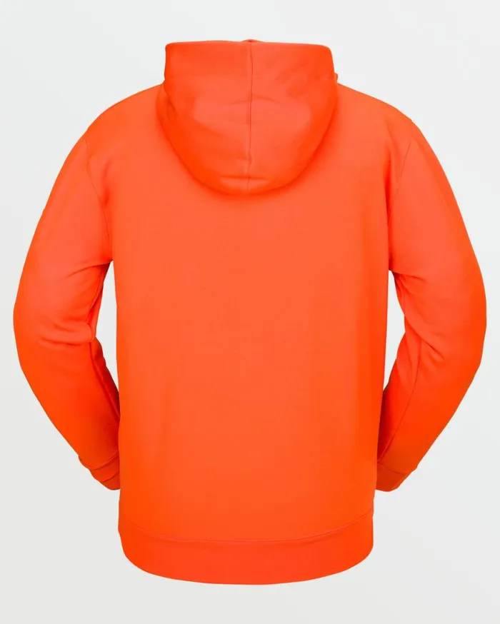 Mens Hydro Riding Hoodie 8211 Flame Red Mens Volcom Layering