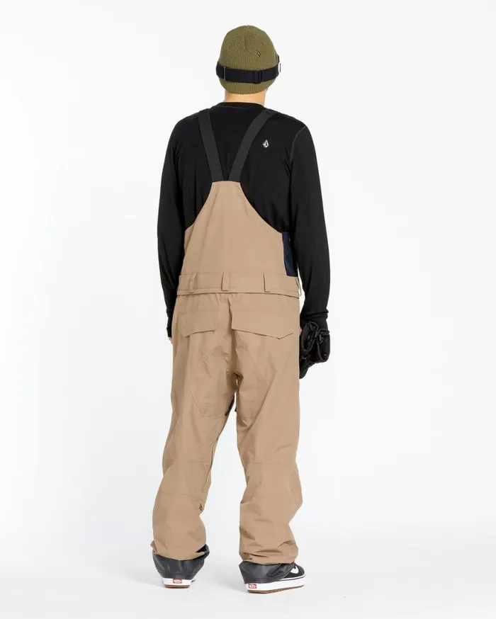 Mens Rain GoreTex Bib Overalls 8211 Chestnut Brown Mens Volcom Pants