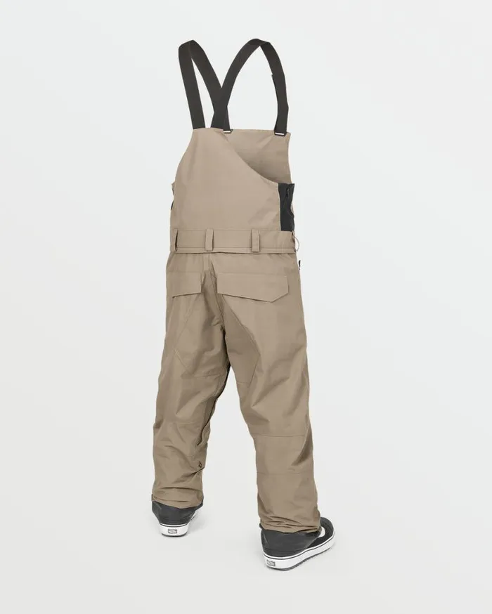 Mens Rain GoreTex Bib Overalls 8211 Chestnut Brown Mens Volcom Pants