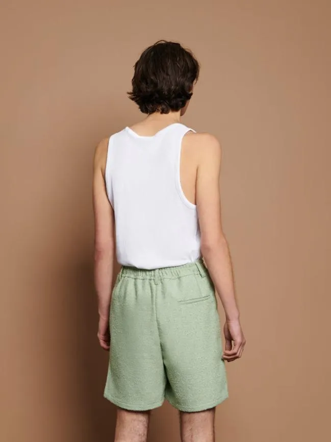 Menswear Seafarer Rib Tank Top Ivory Cream Sister Jane Menswear Seafarer Rib Tank Top Ivory Cream Sister Jane