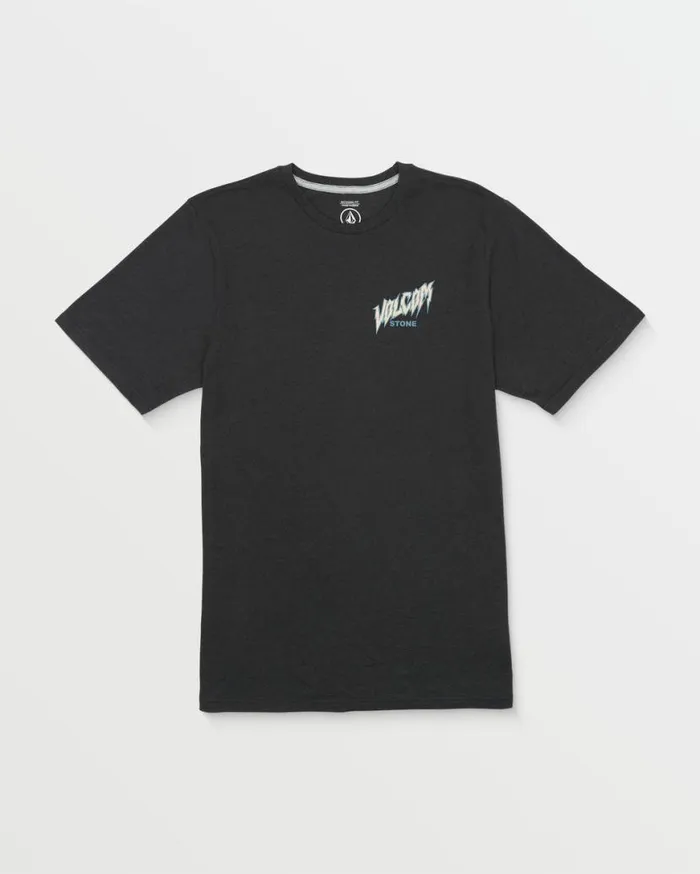 Meow Short Sleeve Tee 8211 Washed Black Heather Mens Volcom TShirts and Tanks Meow Short Sleeve Tee 8211 Washed Black Heather Mens Volcom TShirts and Tanks