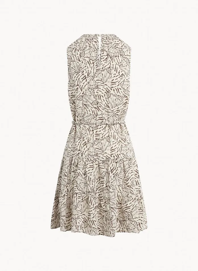 Mini Dresses Women Bella Dahl Sleeveless Tiered Mini Dress 8211 Papillon Print Mini Dresses Women Bella Dahl Sleeveless Tiered Mini Dress 8211 Papillon Print