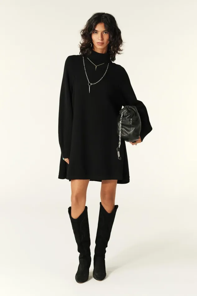 Mini Jersey Dress Medee Brown Women Baandsh Dresses