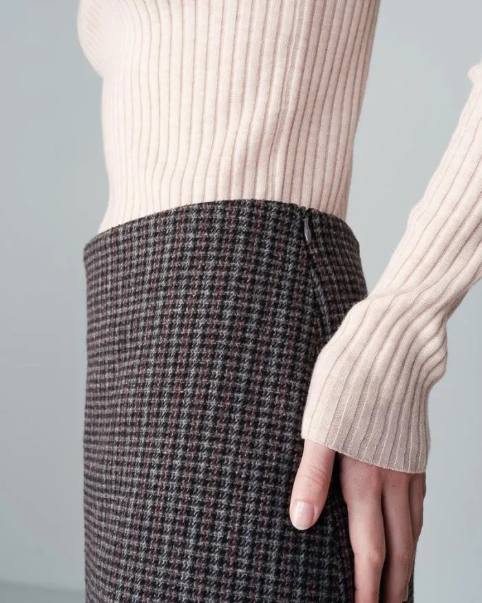 MINISKIRT ANTHRACITE NUTS Shop Grace and Mila Short Skirts