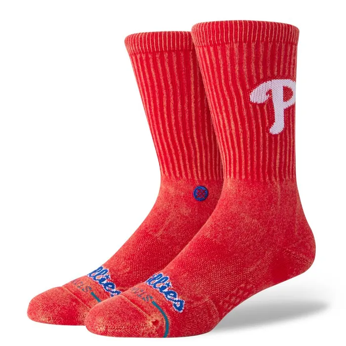 Mlb X Stance 2024 Fade Crew Socks Fade Phillies 8211 Red MenWomen Stance Crew Mlb X Stance 2024 Fade Crew Socks Fade Phillies 8211 Red MenWomen Stance Crew