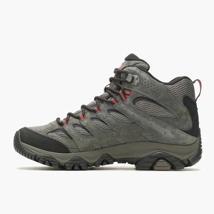 Moab 3 Mid Waterproof Wide Width Beluga Men Merrell Boots