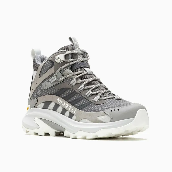 Moab Speed 2 Mid GORETEX Wide Width Charcoal Women Merrell Sneakers Moab Speed 2 Mid GORETEX Wide Width Charcoal Women Merrell Sneakers