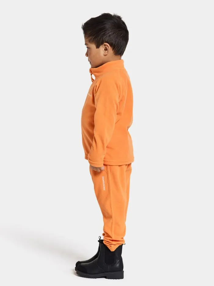 Monte Kid039s FullZip 10 Cantaloupe Kids Didriksons Fleece and Midlayers