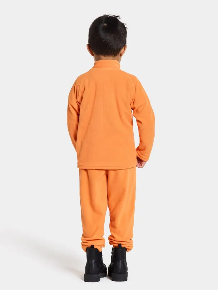 Monte Kid039s FullZip 10 Cantaloupe Kids Didriksons Fleece and Midlayers