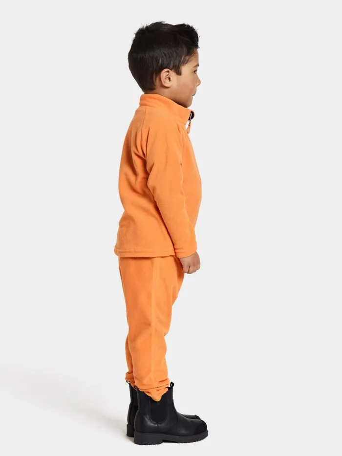 Monte Kid039s FullZip 10 Cantaloupe Kids Didriksons Fleece and Midlayers