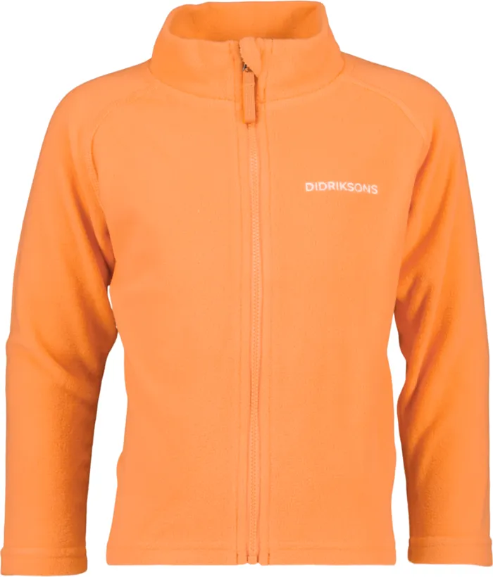Monte Kid039s FullZip 10 Cantaloupe Kids Didriksons Fleece and Midlayers