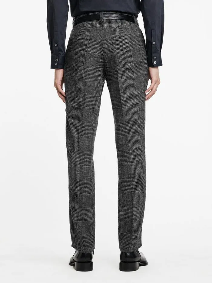 MOTOR CITY PANTS Flat Grey Men John Varvatos Dress Pants