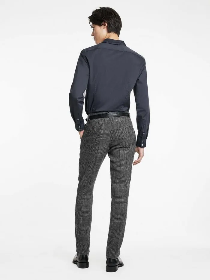 MOTOR CITY PANTS Flat Grey Men John Varvatos Dress Pants
