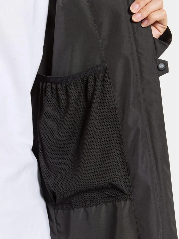 Nadja Parka Long Black Women Didriksons Spring Jackets
