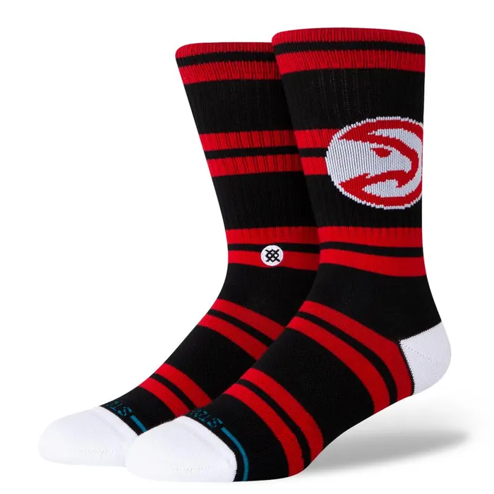 Nba 2024 Prep Crew Socks Atlanta Hawks MenWomen Stance Crew