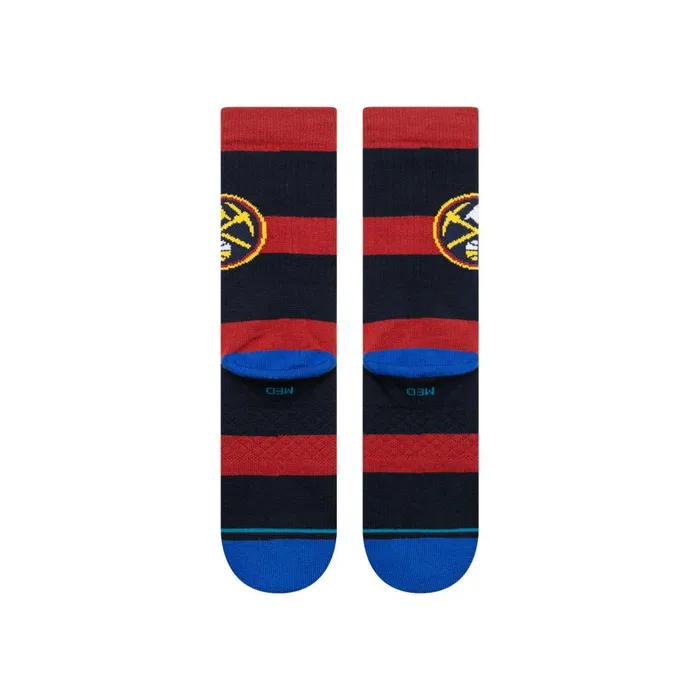 Nba 2024 Prep Crew Socks Denver Nuggets MenWomen Stance Crew