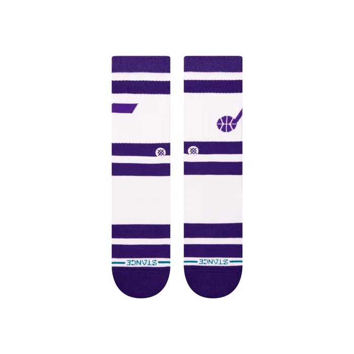 Nba 2024 Prep Crew Socks Utah Jazz MenWomen Stance Crew