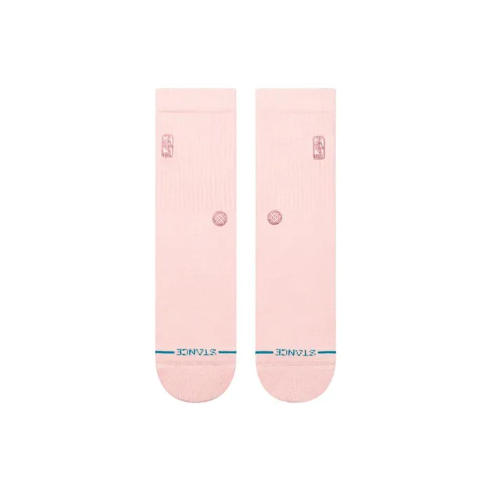 Nba Logoman Crew Socks Dustyrose MenWomen Stance Crew