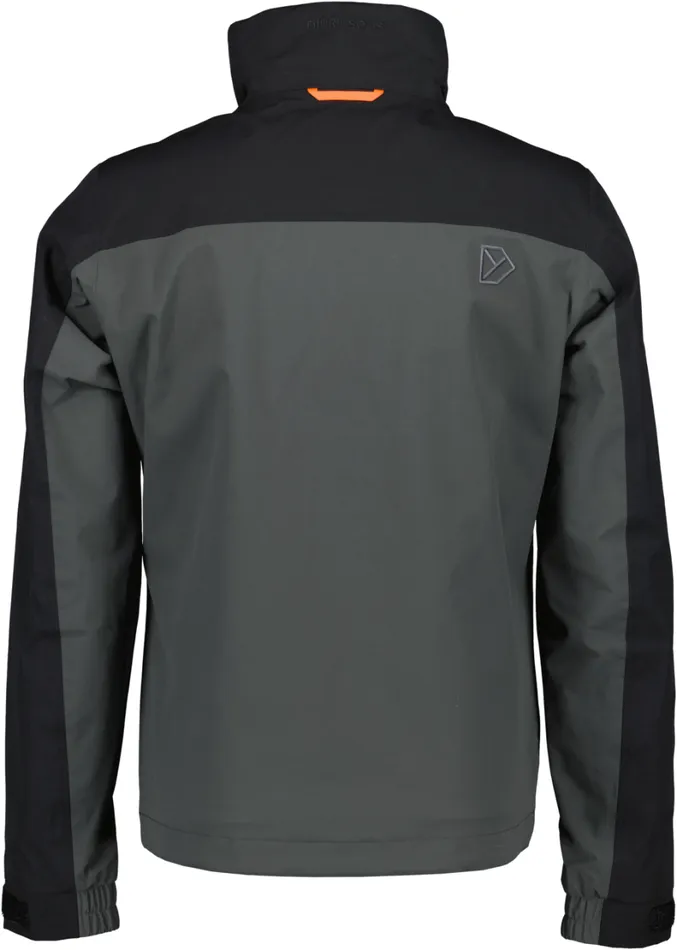 Njord Jacket Coal Black Men Didriksons Spring Jackets