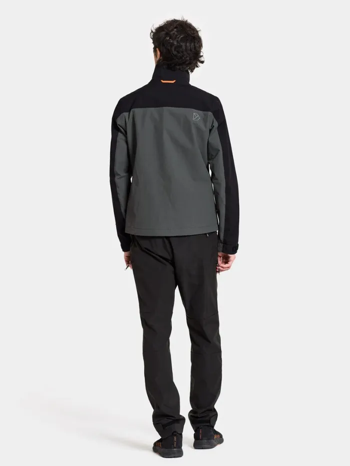 Njord Jacket Coal Black Men Didriksons Spring Jackets