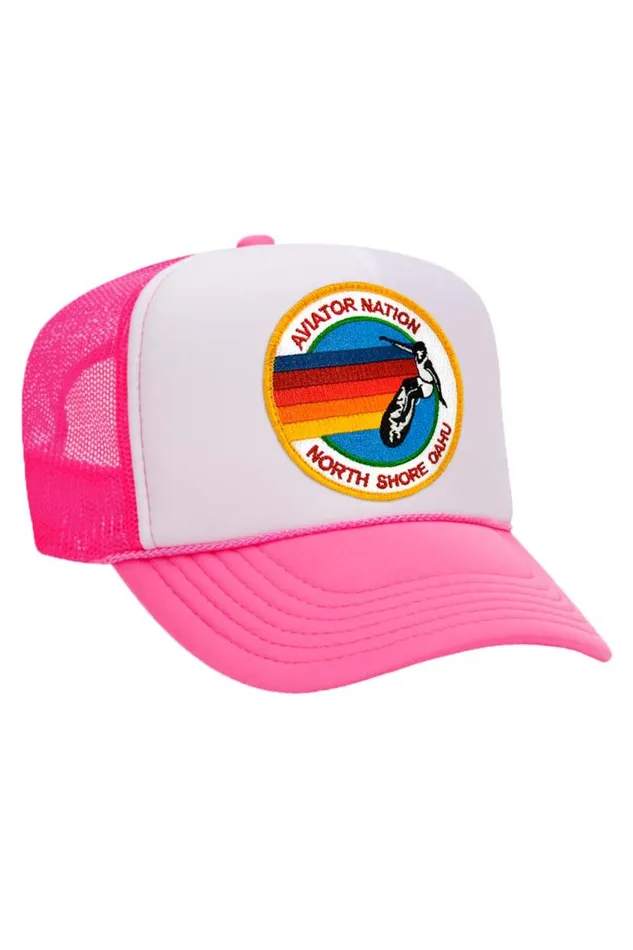 North Shore Trucker Hat WomenMen Aviator Nation Trucker Hats