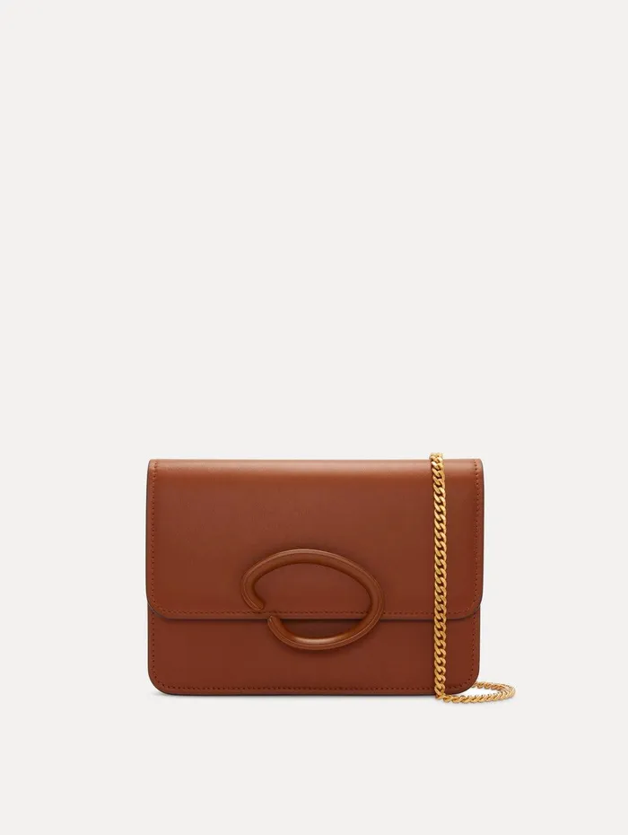 O Pochette Cognac Women Oscar De La Renta Handbags
