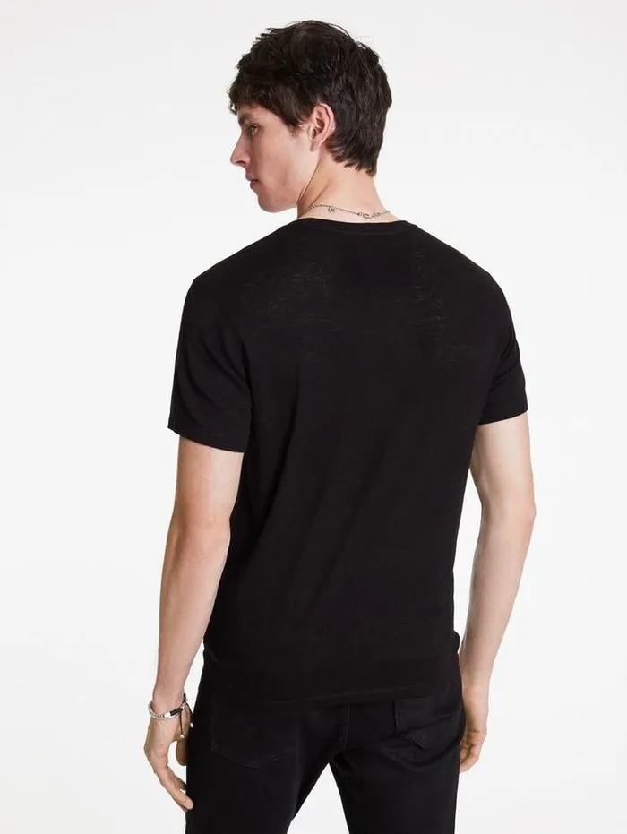 OIL SKULL TEE Black Men John Varvatos Graphic Tees