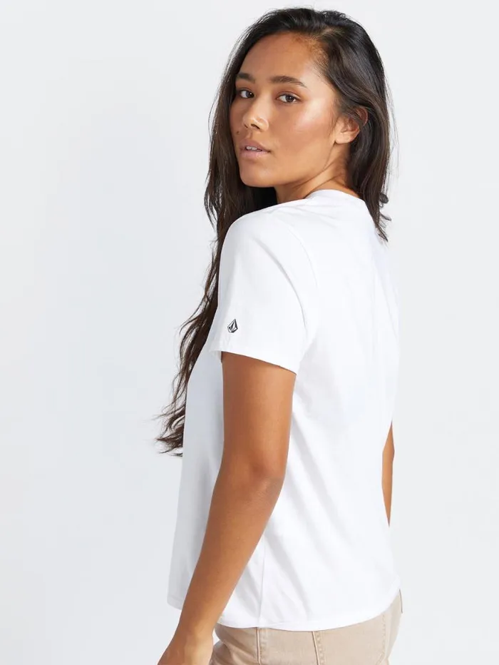 One Of Each Bf Tee 8211 White Womens Volcom Tops