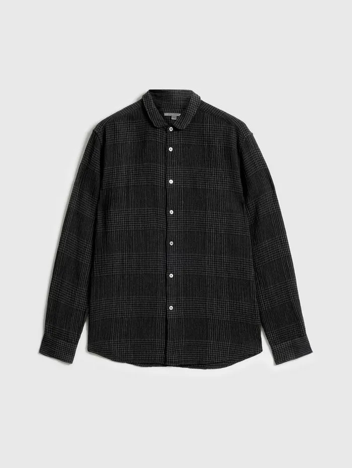 ORCHARD SHIRT Charcoal Grey Men John Varvatos Shirts