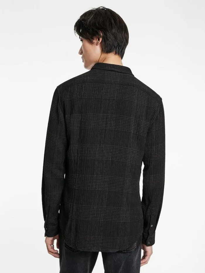ORCHARD SHIRT Charcoal Grey Men John Varvatos Shirts