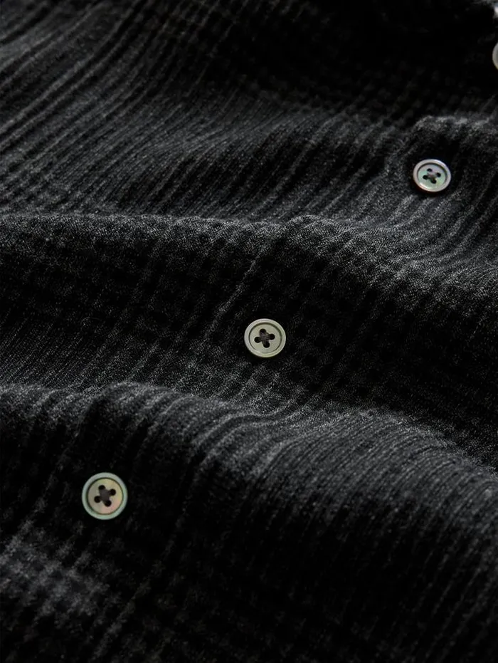 ORCHARD SHIRT Charcoal Grey Men John Varvatos Shirts