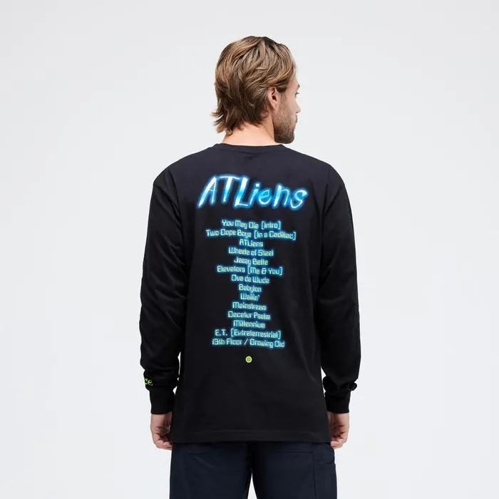 Outkast X Stance Long Sleeve Tee Black Men Stance Graphics