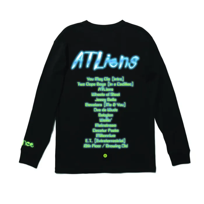 Outkast X Stance Long Sleeve Tee Black Men Stance Graphics