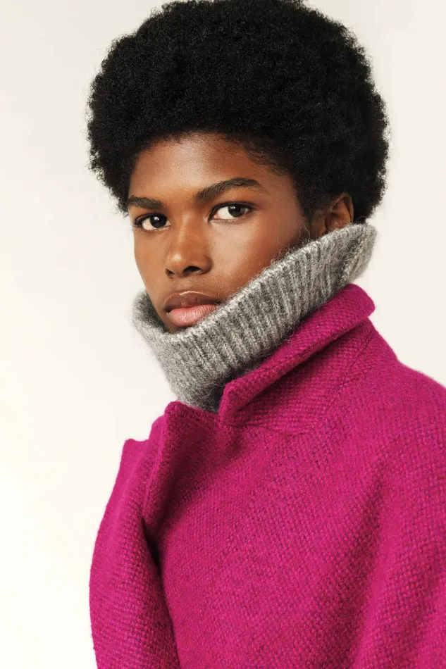 Oversized Coat Tao Pink Women Baandsh Jackets and Coats