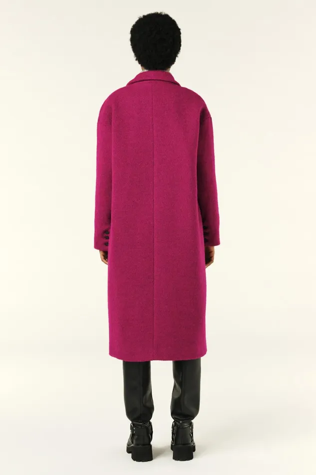 Oversized Coat Tao Pink Women Baandsh Jackets and Coats