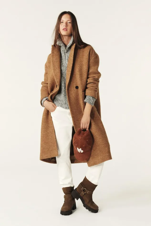 Oversized Coat Tao Pink Women Baandsh Jackets and Coats